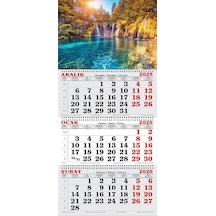 2026 Yılı Gemici Takvimi- Plitvice Gölleri