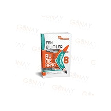 Günay Yayınları 8.Sınıf Fen Bilimleri Etkinlikli Bumerang Serisi