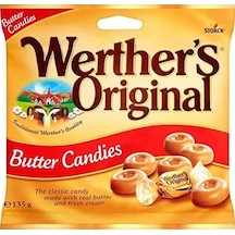 Werther S Original Butter Candies Gerçek Tereyağlı Karamel Şeker 135g