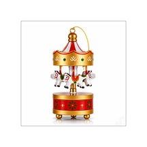 Altın Mini Atlıkarınca, 8,5 Cm X 3,5 Cm - 1 Adet