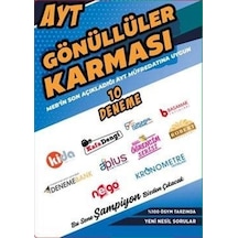 AYT En Çok Satan 10 Farklı Deneme -  Gönüllüler Karması