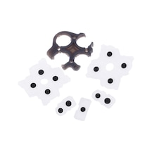 Ps5 V2 Kol Tamiri İç Lastik Takımı Silikon Lastik Playstation 5 V2 Kol Tamir Rubber Pad Beyaz