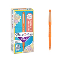 Paper Mate Flair Fiber Uç Kalem - Turuncu 12 Adet
