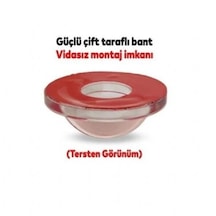 Çok Amaçlı Yapışkanlı Şeffaf Duvar Kapı / Pencere / Duvar Tamponu Stoperi, Stopperi