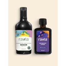 Ravla Mor Meyveli Karışım 330 G + Organik Zeytinyağı Bebek Çocuk Yüksek Polifenol 500 ML