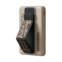Magsafe Powerbank Skinarma Spunk Wireless Şarj Ve Pd Hızlı Şarj Özellikli 15w 5000mah Krem