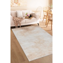 West Home Makinede Yıkanabilir Kaymaz Taban Leke Tutmaz Bej Modern Salon Halısı Mutfak Halısı Ve Yolluk Wh610 Beige