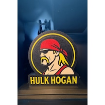 Hulk Hogan Tasarımlı Gece Lambası Dekoratif Aydınlatma Çok Renkli