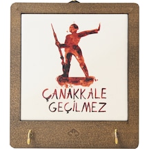 Anadoliamağazacılık Çanakkale Geçilmez Seramik Dekoratif Askılık Diğer