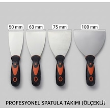 Siyah Turuncu Lüks Spatula 50 Mm 0