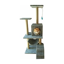 Pethomealpi Mihrabat Model Kedi Tırmalama Evi ve Tırmalama Tahtası 130 CM