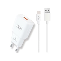 Link Tech Linktech T443 Type-C Kablolu Quick Charge 3.0 Hızlı Şa