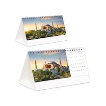 2026 Dünya Harikaları Piramit Masa Takvimi Masaüstü Takvim 21 x 17 CM