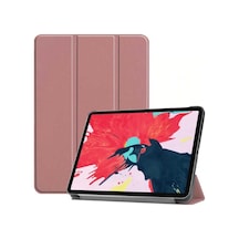 Apple Uyumlu iPad Pro 12.9 2022 M2 Zore Smart Cover Standlı 1-1 Kılıf Kapaklı Kılıf