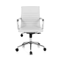 Aykanoffice Aykan Ofis Riva Beyaz Çalışma Koltuğu