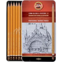 Koh-I-Noor 1500 Toison Dor 12 Dereceli Kalem Seti Art 8B-2H 1502