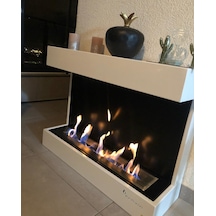 Blueflame Wallfıre 90 Bacasız Şömine