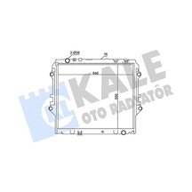 Radyatör - 634 - Toyota Hılux Revo 2.4l 2gdftv Gun125 Gun135 4x2 - Dpmıx-hb - 4x4 15-