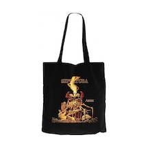 Sepultura Arise Siyah Kanvas Bez Çanta Siyah
