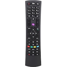 Vestel Uyumlu Lcd Led 3D Tv Kumandası 3D Tuşlu