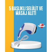 Ev Tipi Profesyonel Masaj Aleti Tüm Vücut İçin Uygun - Lisinya Beyaz