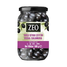5 Adet Zeo Siyah Zeytin L-m 500 G
