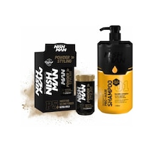 P5 Toz Saç Şekillendirici Wax - 20 Gr X 5 Adet/ + 1250 Ml Tuzsuz Şampuan Hediye