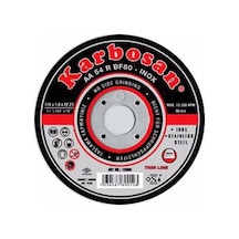 Inox Kesici 115x1 İnce Çizgi 1 Adet