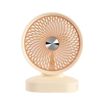 Masaüstü Şarjlı Fan 3 Kademeli Taşınabilir Vantilatör Serinletici Mini Klima Fan