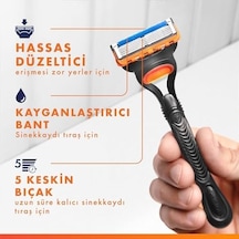 Fusion5 Erkekler İçin Tıraş Makinesi Ve 200 Ml Tıraş Jeli 0