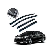 Toyota Corolla Uyumlu Krom Çıtalı Cam Rüzgarlığı 2014-2018