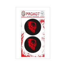 Kuru Kafa Taç Tasarım Damla Logo Sticker 05 Diğer
