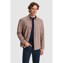 U.s. Polo Assn. Erkek Kahverengi Gömlek Desenli 50324763-vr029