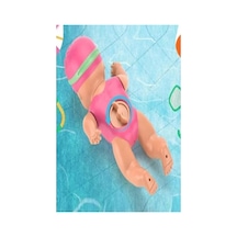 Kurmalı Yüzen Bebek Oyuncağı, Eğlenceli Banyo Aktiviteleri İçin 14 Cm