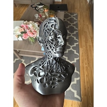 Salon Dekorasyonunu Tamamlayan Şık Hediyelik Dekoratif Obje Figür 15 Cm