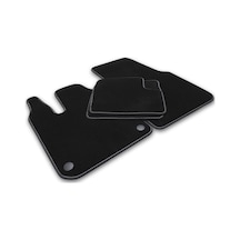 Smart Forfour Siyah Lüks Halı Paspas Takımı 2004-2006 4 Parça