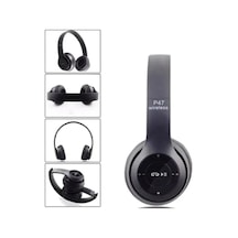 P47 Wireless SD Kart Destekli Bluetooth 5.0+EDR Kablosuz Kulak Üstü Kulaklık