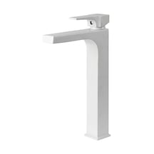 Newarc Aqua Çanak Tipi Yüksek Lavabo Bataryası Beyaz