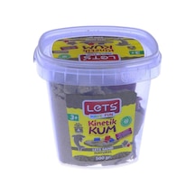 Kinetik Kum 500 Gr. Siyah Plastik Kutu