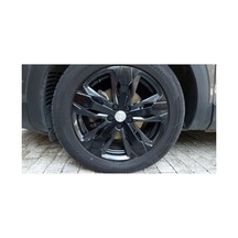 Peugeot 3008 İçin Kolay Uygulamalı Jant Kaplama Sticker Seti Abanoz