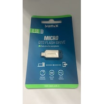 SUNİX Metal 8 GB Otg Micro Flash Bellek