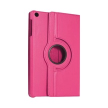 Samsung Galaxy Tab A11 Kılıf 360 Tablet Deri Kılıf - Pembe