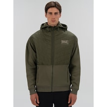 Everlast Boxing Club 2.0 Full Zip Haki Erkek Kalın Sweatshirt Haki