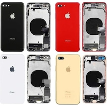 Apple Uyumlu iPhone 8 Plus Full Dolu Kasa Siyah