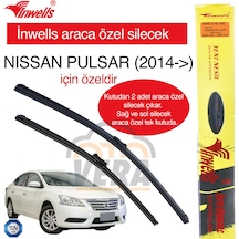Nıssan Pulsar 2014- İnwells Araca Özel Silecek Takımı Inw01814