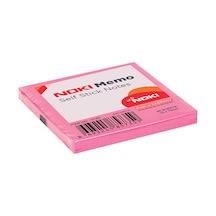 Noki Memo 75x75 Mm Post It Yapışkanlı Not Kağıdı Koyu Pembe