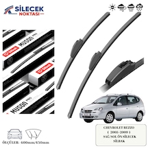 Chevrolet Rezzo 2005 2009 Araca Özel Ön Sağ-sol Silecek Silbak 600mm/450mm Sb2418u