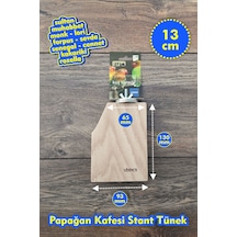 Venty 13 cm Stand Papağan Tüneği | Sultan, Senegal, Konur, Lori, Monk, Muhabbet, Forpus, Cennet - ST206