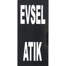 Evsel Atık Etiketi