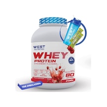 West Nutrition Whey Protein Tozu 2400 gram - 80 Servis + Hediye